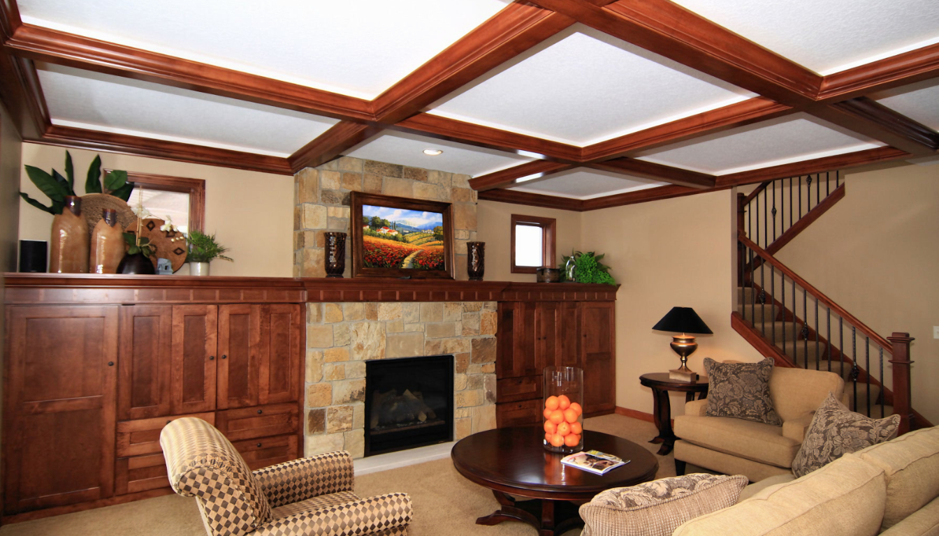 Bright modern living room